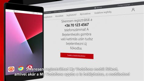 my vodafone regisztráció|Register for My Vodafone